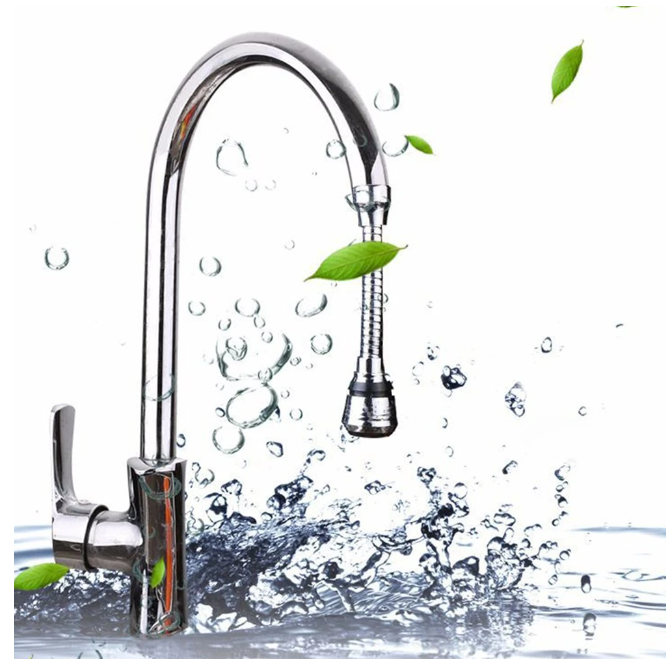 AIREADOR GRIFO BOQUILLA AGUA FLEXIBLE GIRO 360° - 3