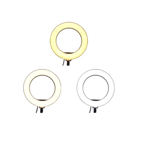 ARO DE LUZ CON TRÍPODE GRADUABLE DE 30CM 12 PULGADAS - 3