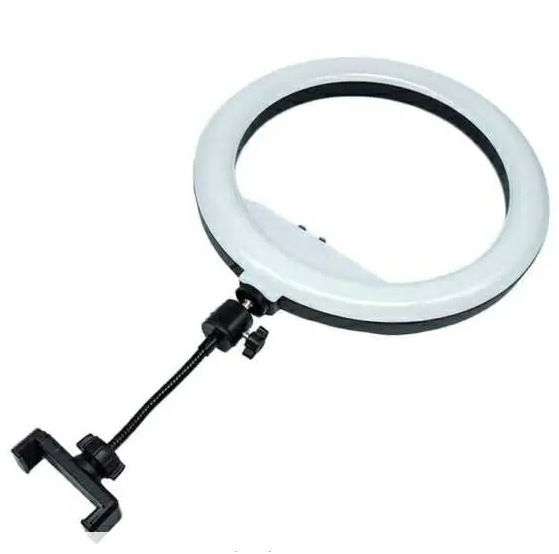 ARO DE LUZ CON TRÍPODE GRADUABLE DE 30CM 12 PULGADAS - 4