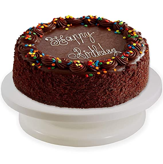 BASE GIRATORIA PARA TORTAS DE 360° PARA DECORACIÓN DE PASTELES 28 CM - 5