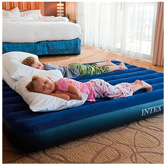 COLCHÓN INFLABLE INTEX 153 CM PARA DOS PERSONAS LIGERO Y DURADERO - 9