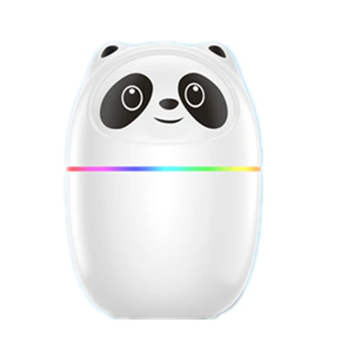 HUMIDIFICADOR AROMÁTICO 220 ML DE PANDA CON 6 ESENCIAS BLANCO - 4