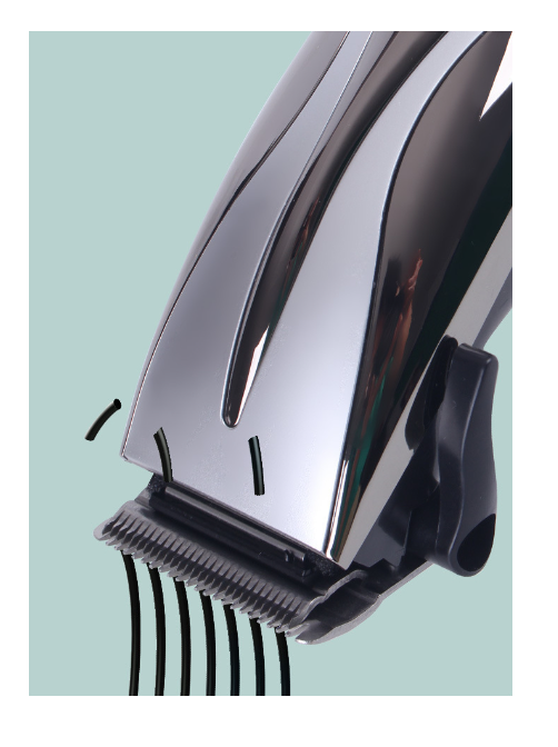 MÁQUINA CORTADORA DE PELO MASCULINA AFEITADORA HOJA AJUSTABLE - 2