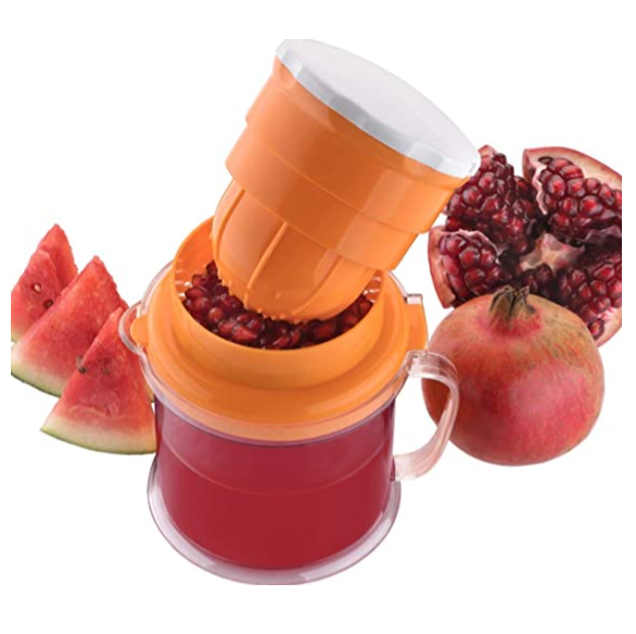MINI EXPRIMIDOR MANUAL FRUTAS Y VERDURAS - 2