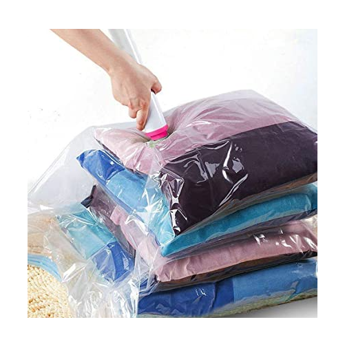 PACK 5 BOLSAS AL VACÍO ALMACENAMIENTO AHORRO ESPACIO 60X80 - 3