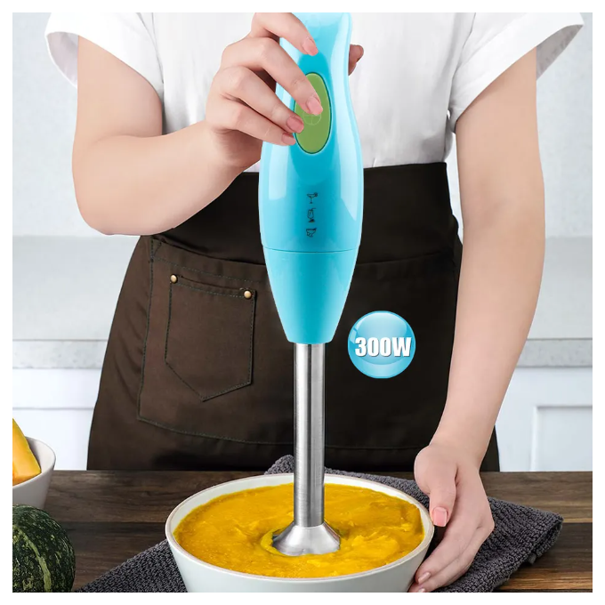 HAEGER MEZCLADORA DE ALIMENTOS ELÉCTRICA BATIDORA DE MANO DE INMERSIÓN