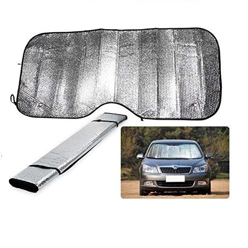 PARASOL PLEGABLE PARA PARABRISAS DE AUTOMÓVIL DE PAPEL DE ALUMINIO - 1