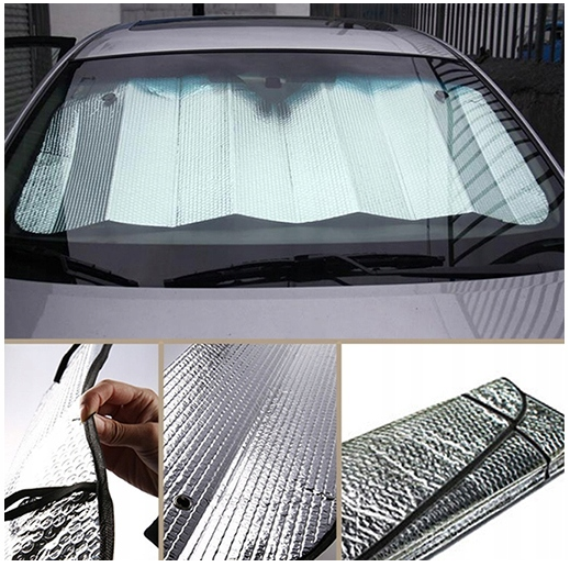 PARASOL PLEGABLE PARA PARABRISAS DE AUTOMÓVIL DE PAPEL DE ALUMINIO - 2