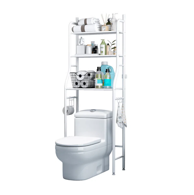 RACK ORGANIZADOR BAÑO ESTANTE INODORO - 1