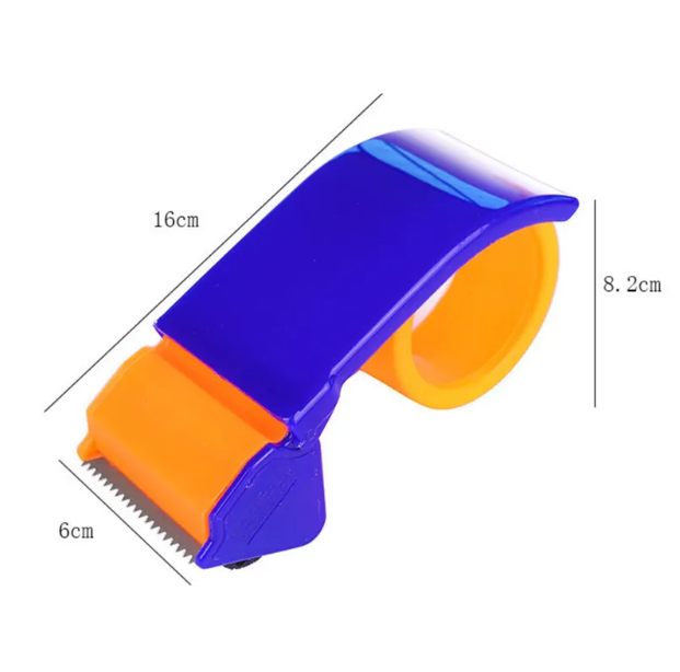 CORTADOR DE CINTA ADHESIVA 48 MM DISPENSADOR CINTA PLÁSTICA - 8