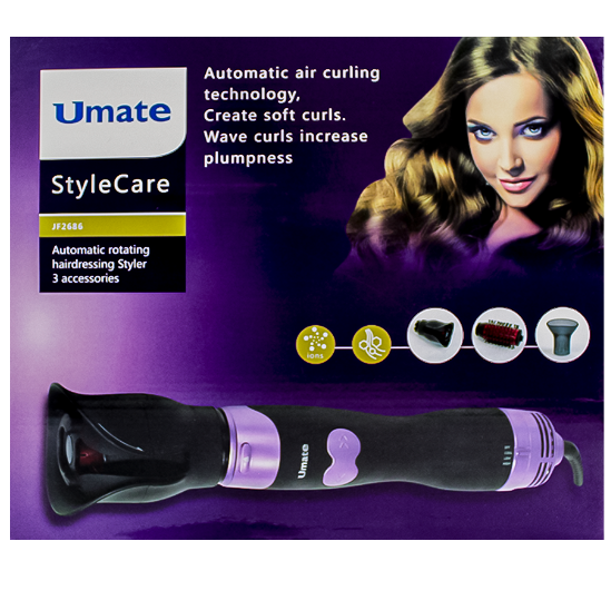 ONDULADOR DE CABELLO RIZADOR ALISADOR EL MULTIFUNCIÓN UMATE - 2