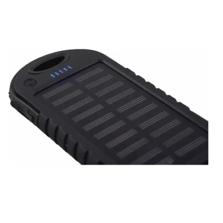 CARGADOR SOLAR PORTÁTIL POWER BANK INALÁMBRICO DUAL USB - 5