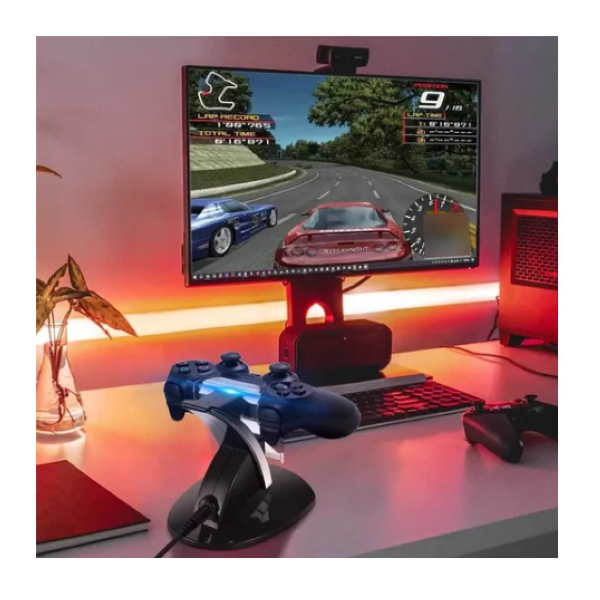 BASE SOPORTE DE CARGA PARA MANDO CONTROL PLAYSTATION 4 - 3
