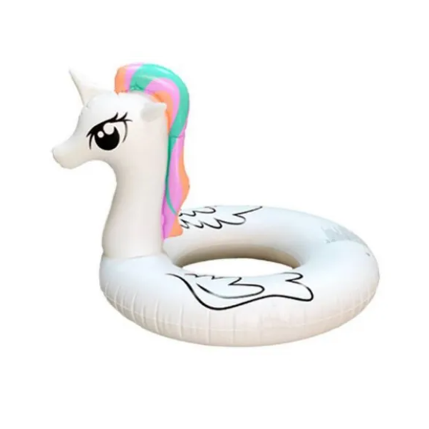 FLOTADOR PONY INFLABLE PISCINAS PLAYAS - 1