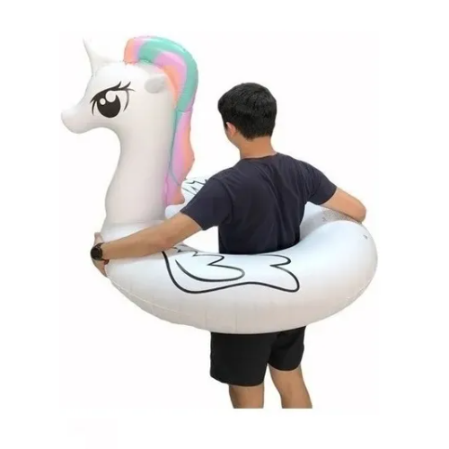 FLOTADOR PONY INFLABLE PISCINAS PLAYAS - 2