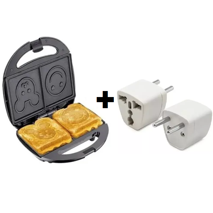 SANDWICHERA CON FIGURAS CARITAS INFANTILES PARA NIÑOS - 5