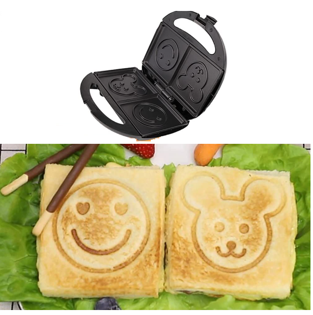 SANDWICHERA CON FIGURAS CARITAS INFANTILES PARA NIÑOS - 9