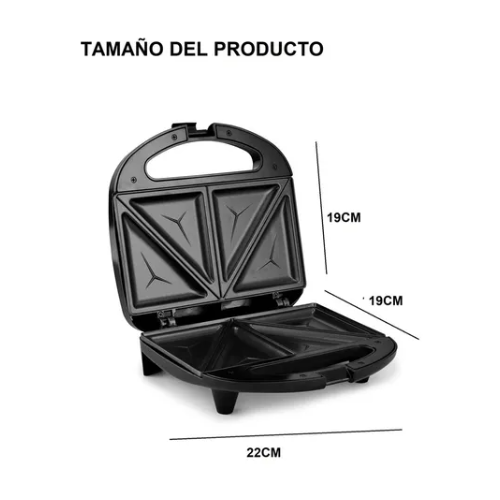 SANDWICHERA PAN TOSTADORA ELÉCTRICA CAPACIDAD 2 - 5