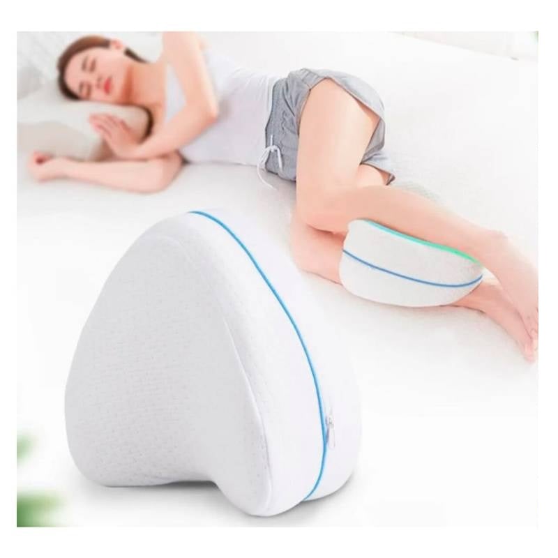 COJÍN ALMOHADA PIERNAS RODILLAS ORTOPÉDICO ALGODÓN BLANCO - 7