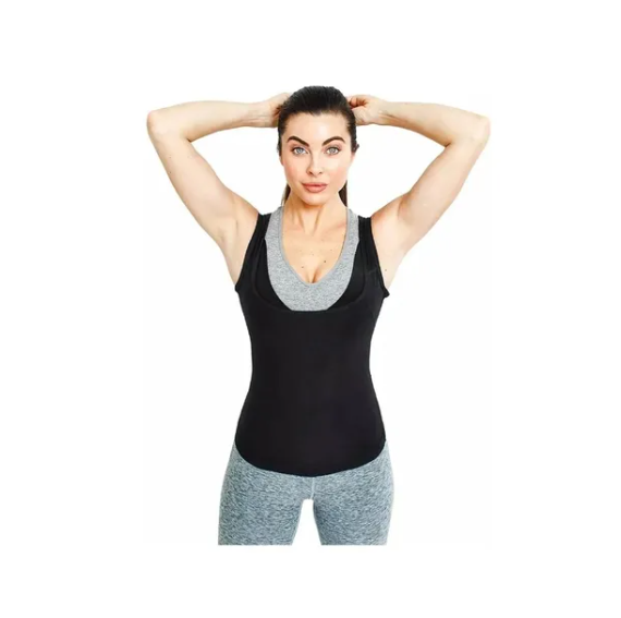 FAJA EFECTO SAUNA PROMUEVE LA SUDORACIÓN FAJA REDUCTORA PARA MUJER XXL/XXXL - 6