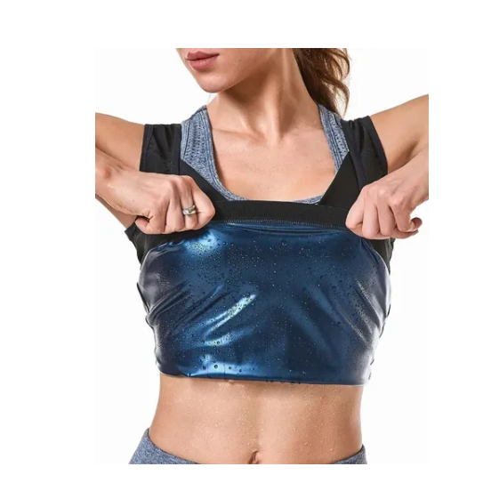 FAJA EFECTO SAUNA PROMUEVE LA SUDORACIÓN FAJA REDUCTORA PARA MUJER XXL/XXXL - 7