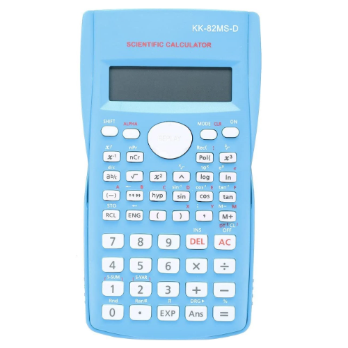 CALCULADORA CIENTÍFICA DE GRADO PROFESIONAL CELESTE - 1