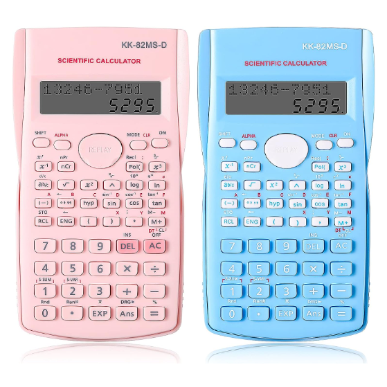 CALCULADORA CIENTÍFICA DE GRADO PROFESIONAL CELESTE - 6