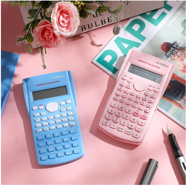 CALCULADORA CIENTÍFICA DE GRADO PROFESIONAL CELESTE - 7