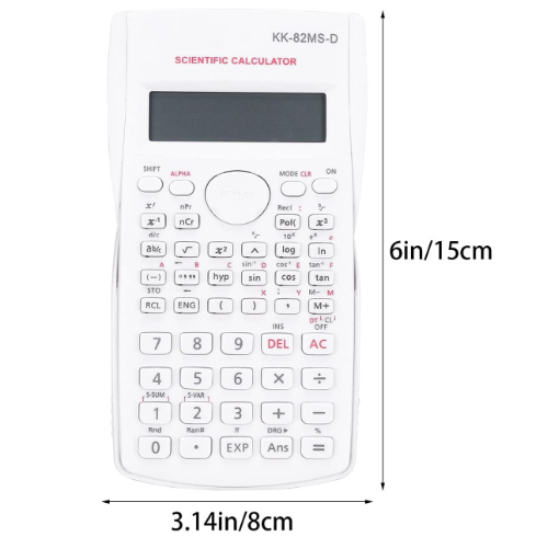 CALCULADORA CIENTÍFICA DE GRADO PROFESIONAL BLANCO - 4