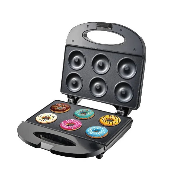 MÁQUINA MINI DONAS UNIDADES ANTIADHERENTE CAPACIDAD 6