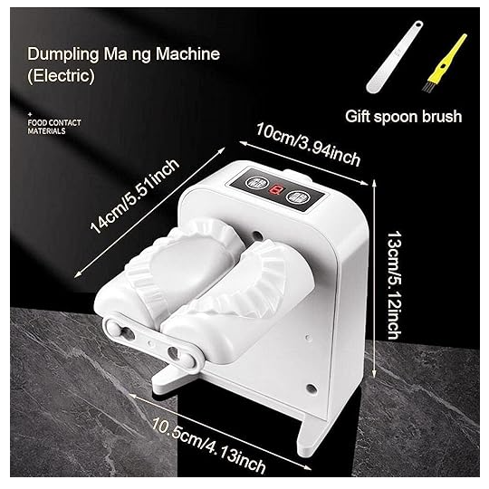 MÁQUINA AUTOMÁTICA HACER EMPANADAS DUMPLINGS CAPACIDAD 1 - 9