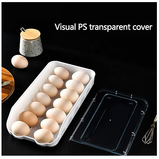 CAJA DE ALMACENAMIENTO DE HUEVOS PARA REFRIGERADOR - 2