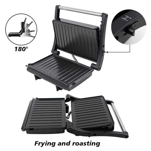 PARRILLA ELÉCTRICA TOSTADORA DE PAN MULTIFUNCIONAL - 7