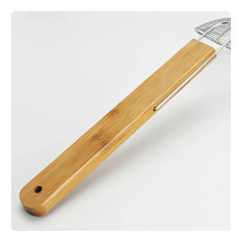 Cuchara Coladora Plegable De Acero Inoxidable – Mango Largo Antióxido – Ideal Para Freír, Escurrir Y Tamizar