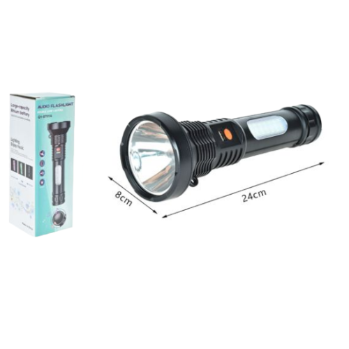 LINTERNA DE AUDIO PORTÁTIL DE DOBLE LÁMPARA RECARGABLE - 2