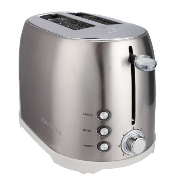 TOSTADORA DOS REBANADAS DE 800W AIWA CON 7 NIVELES - 4
