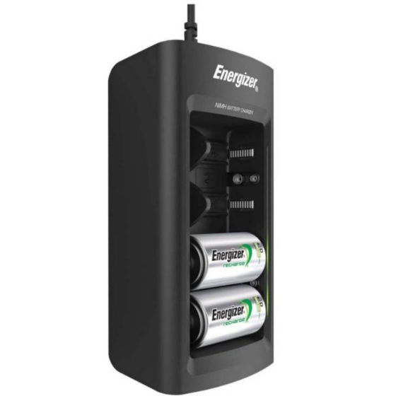 CARGADOR UNIVERSAL PILAS ENERGIZER AA-AAA-C-D-BATERIA 9V - 3