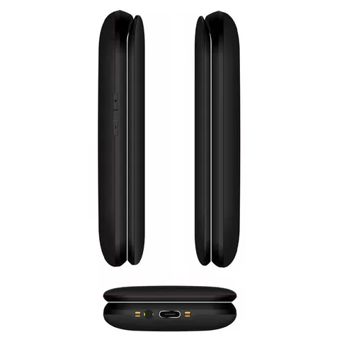 TELÉFONO SENIOR 4G ALMEJA NEGRO MLAD INCLUYE SIM CARD - 5