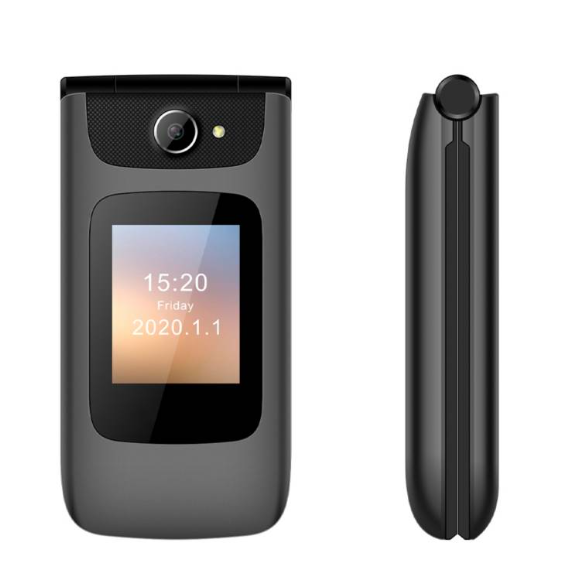 TELÉFONO INTROTECH SOS 4G SENIOR 4G CLAMSHELL PARA ADULTO MAYOR INCLUYE SIM CARD - 2