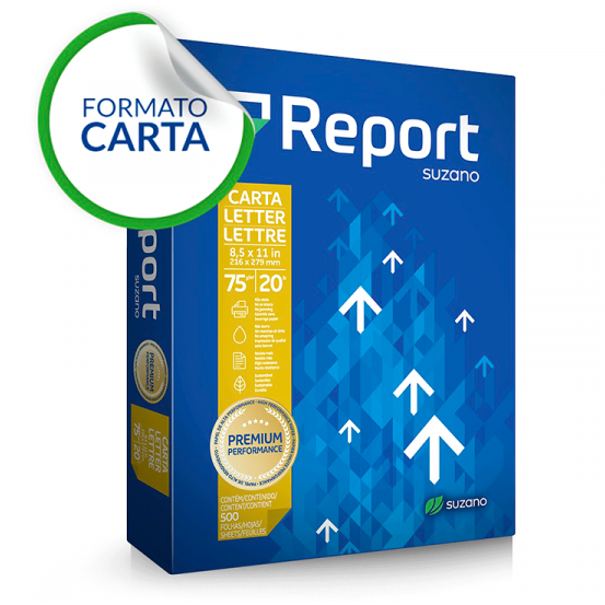 RESMA 500 HOJAS REPORT TAMAÑO CARTA 5000HOJAS BLANCAS 75GR - 2