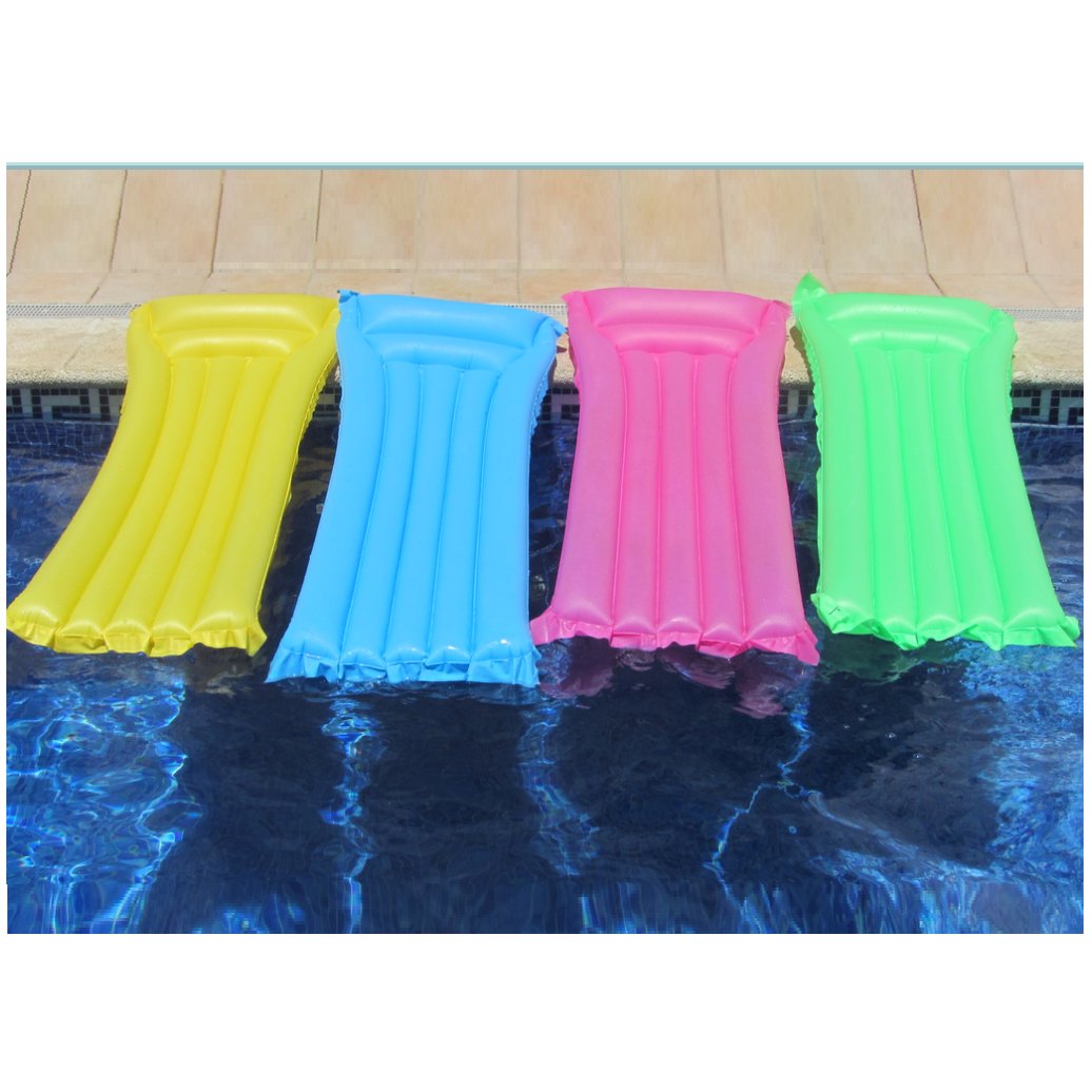 COLCHÓN INFLABLE DE 183X68CM COLCHONETA FUCSIA PARA PISCINA VERANO - 4