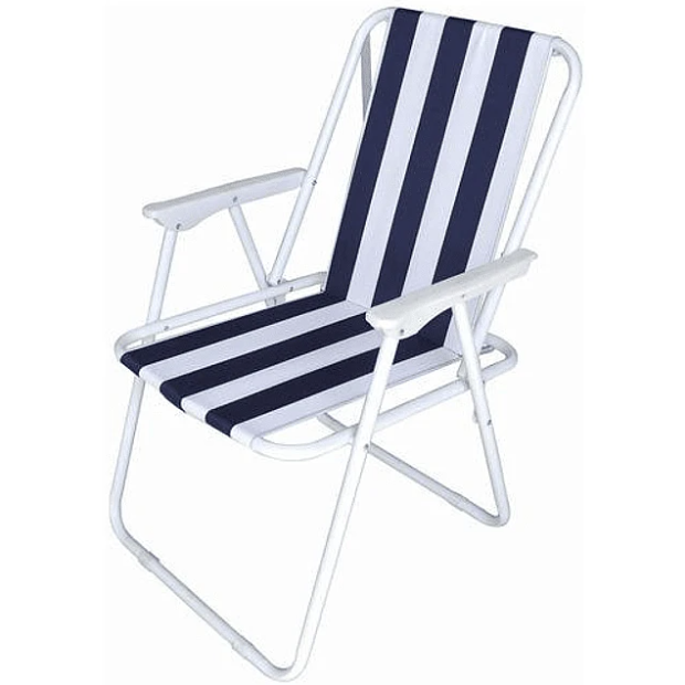 SET DE 3 SILLAS DE PLAYA CON APOYABRAZOS PLEGABLE VACACIONES VERANO - 2