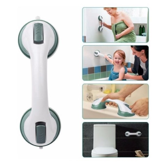MANGO DE AGARRE DE SEGURIDAD DE TINA Y DUCHA SOPORTE RESISTENTE - 6
