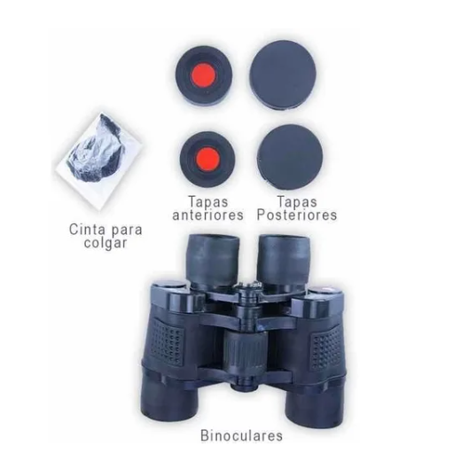 BINOCULARES DE ALTA DEFINICIÓN 50X50 CON BOLSO - 6