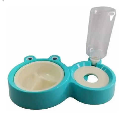 COMEDERO BEBEDERO PERROS GATOS ANTIDESLIZANTE 500 ML - 1