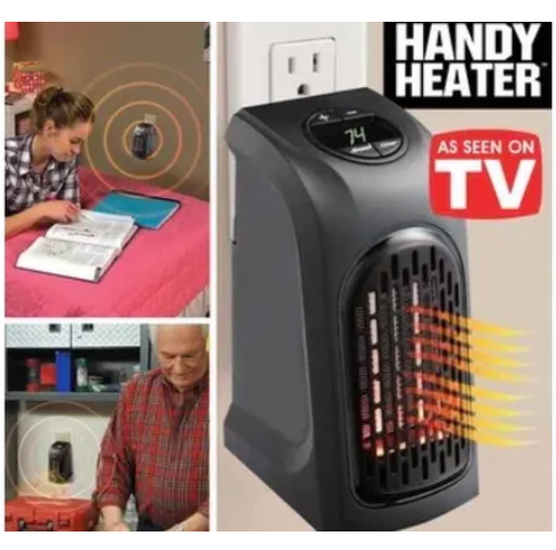 CALEFACTOR PORTÁTIL ELÉCTRICO CALENTADOR DE 400 W - 2