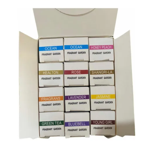 PAQUETE DE 12 ACEITES ESENCIALES AROMÁTICOS DE 10ML C/U VARIADOS - 5