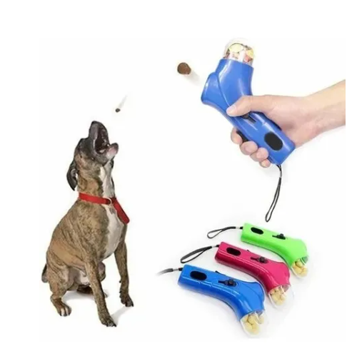 LANZADOR DE APERITIVOS Y GOLOSINAS JUGUETE PARA MASCOTAS - 3