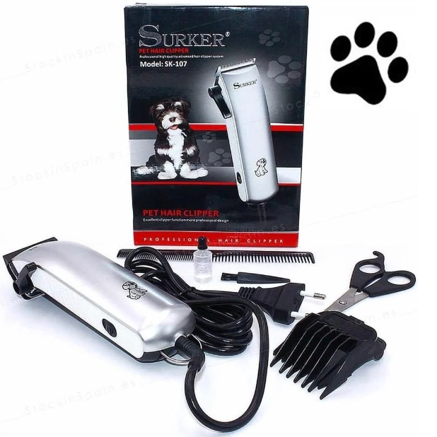 MAQUINA DE CORTAR PELO PARA MASCOTAS FACIL USO - 6