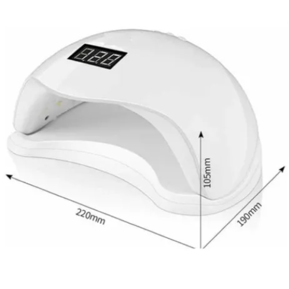 LÁMPARA DE 48W PARA MANICURA Y PEDICURA TECNOLOGÍA LED UV - 4